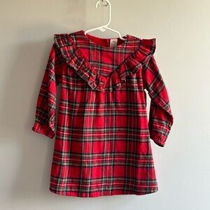 H&M Red Plaid Dress